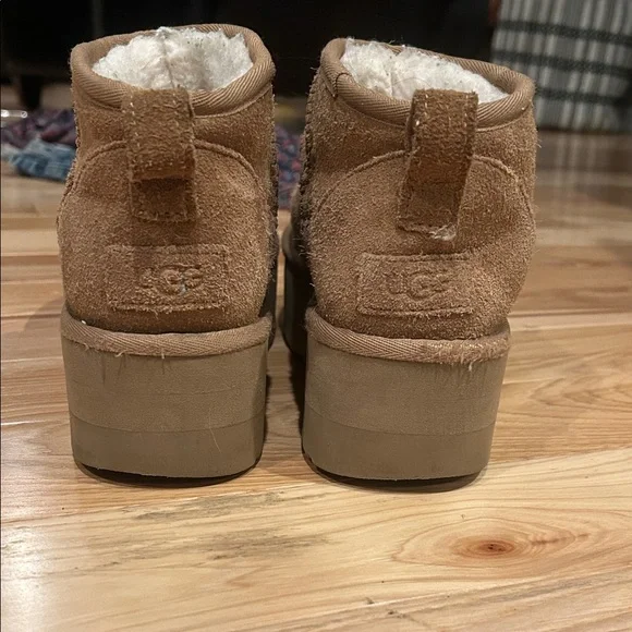 UGG Tan Winter & Rain Boots - Picture 2 of 4